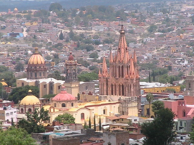 Vista de San Miguel de Allende Gto.